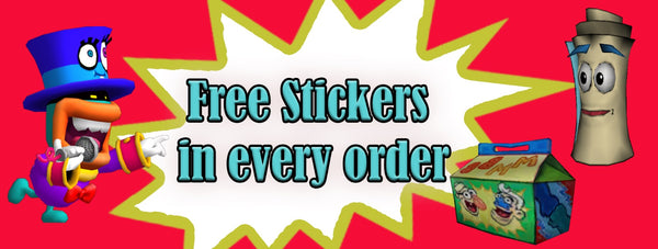 Free Stickers in every order